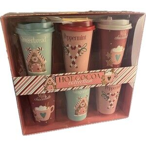 Olivia Sarah Hot Cocoa Collection Gift Set NEW Sealed Milk Chocolate Gingerbread